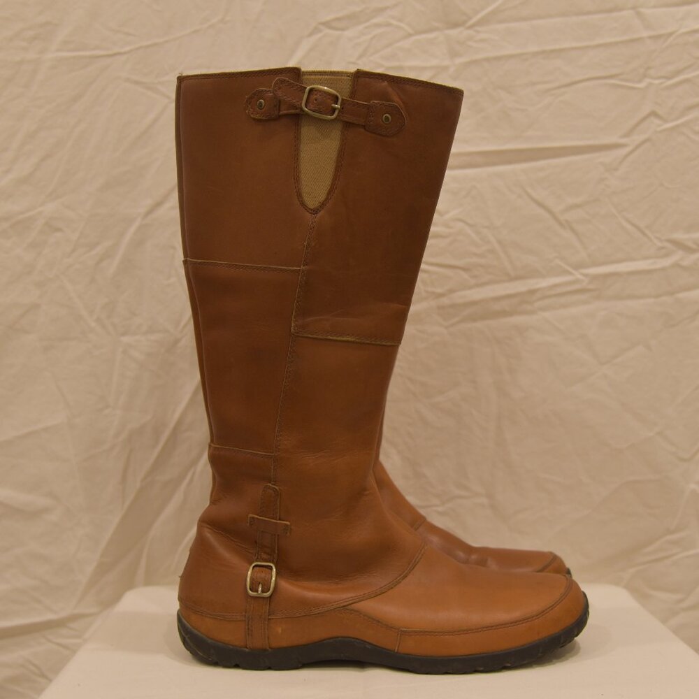 Brown Leather Women's Boots